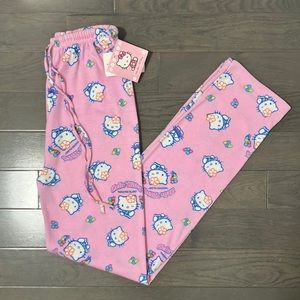 NWT Y2K Vintage 2001 Hello Kitty Paradise Island Pajama Pants Size S